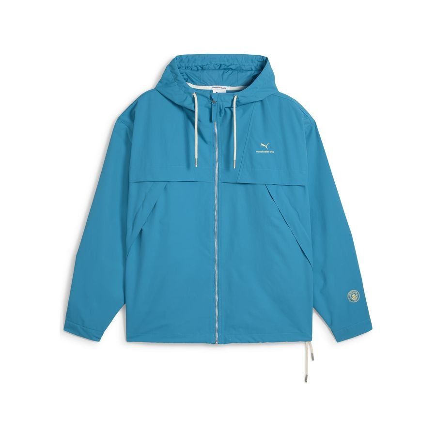 Manchester City Jacket MMQ - Tropical Blue/Pale Lemon - Men's-SoccerKits Hub | Buy Soccer Jerseys Online